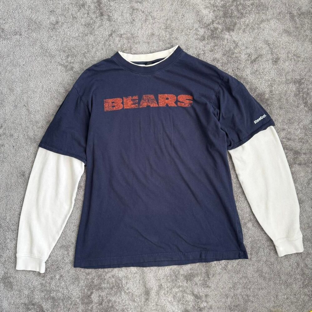 Team NFL Chicago Bears navy blue long sleeve